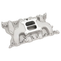 VPW Intake Manifold SB Ford 302 351 Cleveland Low Dual Plane Aluminium Square Bore Natural Each