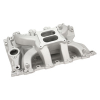 VPW Intake Manifold Dual Plane For Holden Commodore V8 253 304 308 VN Heads Aluminium Natural Square Bore