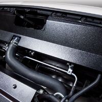 Radiator Cover (suits Subaru 15+ WRX/STI) (suits Intakes w/o Factory Inlet Chute) - Black PWED04B