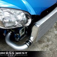 Front Mount Intercooler Kit (suits Subaru 01-07 GD WRX/STI) - Silver PWFMIC02