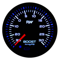 Raceworks 52mm Electronic Boost/Vac Gauge PSI Kit