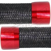 SPEEDFLOW 111 Series Stainless Braided Cover - 111-045......40-45mm OD Hose Black 1.0 Metre