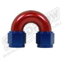 SPEEDFLOW Female 180 Degree Union Swivel Adapter - 6 Red/Blue