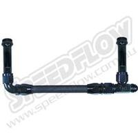 SPEEDFLOW -8 Holley Dominator 4500 Carburettor Kits Suit 7/8\-20 Inlet Threads - 200 Series Teflon Braided Hose....