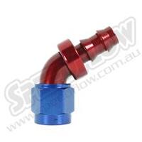 SPEEDFLOW 400 Series 60 Degree Hose Ends 6 Red/Blue