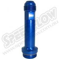 SPEEDFLOW Holley Carb Fittings - '-06 Male to 7/8\ Holley Blue