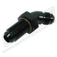 SPEEDFLOW AN Flare Bulkheads 45 Degrees 10 Blue