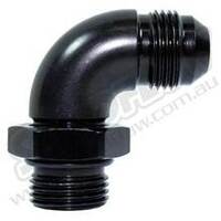 SPEEDFLOW AN Male to Port 90 Degree - '-04 to -04 (7/16\-20) Port Blue
