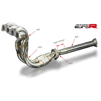 TODA RACING EXHAUST MANIFOLD HEADER K20A CL7 ACCORD EURO R