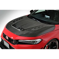 VARIS Honda Civic Type-R FL5 Arising-2 COOLING BONNET–CARBON +NO CLEAR PAINT