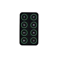 AEM 8-Button CAN Keypad EV programmable button pad for use with VCU200 or VCU300