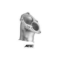 ARTEC 3.5" CAST OUTLET O2 HOUSING DUMP PIPE for MITSUBISHI EVOLUTION EVO 4-9 4G63