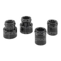 Raceworks Lower Injector Mounting Boss for Mazda 13Bt S4 Onwards Black 4Pk  ALY-045BK