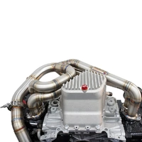 BNM Performance Fab Single Scroll Equal Length Rotated Twist Mount Turbo Kit w/3.5" Down-Pipe for Subaru WRX/STI/LGT/FXT (EJ20/EJ25)