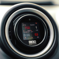 CANchecked MFD15 Gen2 OLED Programmable CanBus Gauge Display Kit for Fiesta Inc ST Mk6 WS 08-12