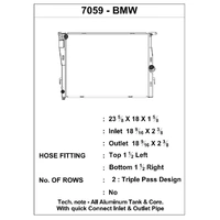 CSF Racing Triple Pass Aluminium Radiator BMW M3 E90/E92/E93 07-15