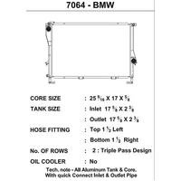 CSF Racing Aluminium Radiator BMW M5 E39/540i 95-03 (Manual)