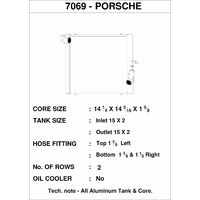 CSF Racing Aluminium Radiator Porsche 911 Carrera 991.2/991 Turbo/GT3/RS (LHS)