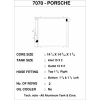 CSF Racing Aluminium Radiator Porsche 911 Carrera 991.2/991 Turbo/GT3/RS (LHS)