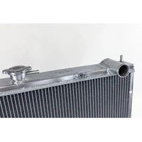CSF Racing 2-Row 42mm Race Spec Aluminium Radiator - Raw Nissan Skyline R34 GT-R (RB26DETT)