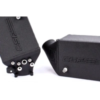 CSF Racing Twin Charge Air Cooler Kit - Crinkle Black BMW F1X M5/M6