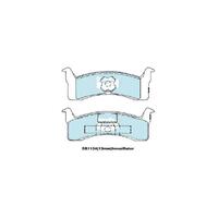 Bendix General CT Brake Pad Set Rear for Magna 85-91/Pulsar 83-86 (DB1104GCT)