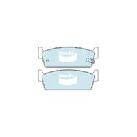 Bendix General CT Brake Pad Set Rear for Skyline 93-00/Stagea 96-01 (DB1144GCT)