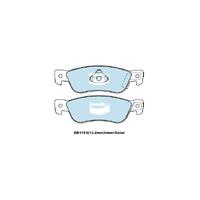 Bendix 4x4 Brake Pad Set Rear for Jackaroo 81-91/MU 89-93 (DB1161-4)