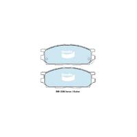 Bendix General CT Brake Pad Set Front for Lancer 90-92 (DB1236GCT)