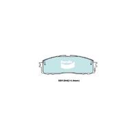 Bendix General CT Brake Pad Set Rear for Cressida 88-93/Supra 86-93 (DB1244GCT)