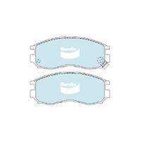 Bendix General CT Brake Pad Set Front for FTO 94-01/Galant 89-96 (DB1249GCT)