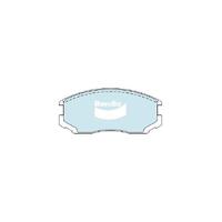 Bendix General CT Brake Pad Set Front for Lancer 92-04/Mirage 96-03 (DB1277GCT)