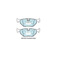 Bendix Euro Brake Pad Set Rear for M5 E39 95-04/Z3 97-03 (DB1334EU)