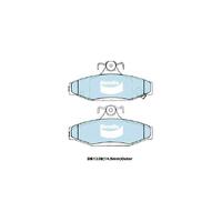 Bendix Heavy Duty Brake Pad Set Rear for Korando 99-00/Musso 99-02 (DB1338HD)