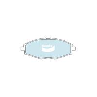 Bendix General CT Brake Pad Set Front for Lanos 97-03/Matiz 98-04 (DB1368GCT)