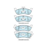 Bendix Euro Brake Pad Set Rear for M-Class 98-05 (DB1430EU)