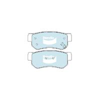 Bendix 4x4 Brake Pad Set Rear for Santa Fe 00-09/Sonata 98-10 (DB1451-4)