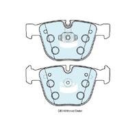 Bendix Euro Brake Pad Set Rear for 7-Series 01-15/X5 07-14 (DB1499EU)