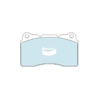Bendix Euro Brake Pad Set Front for Megane 08-16/S60 00-10/V70 00-07 (DB1695EU)