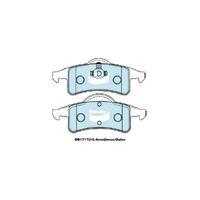 Bendix 4x4 Brake Pad Set Rear for Grand Cherokee 99-05 (DB1717-4)