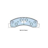 Bendix General CT Brake Pad Set Front for F250 96-07/F350 USA 70-11 (DB1731GCT)