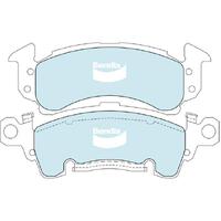 Bendix 4x4 Brake Pad Set Front for C20 74-86/Cherokee 80-86 (DB1771-4)