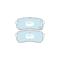 Bendix Heavy Duty Brake Pad Set Rear for A6 08-11/iLoad 08-22 (DB1957HD)