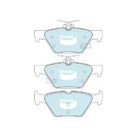 Bendix General CT Brake Pad Set Rear for Forester 18-22/Impreza 16-22 (DB2398GCT)