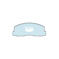 Bendix General CT Brake Pad Set Front for Lancer 88-90/Colt 82-90 (DB319GCT)
