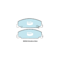 Bendix General CT Brake Pad Set Front for Accord 85/Civic 87-93 (DB390GCT)