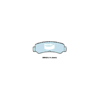 Bendix General CT Brake Pad Set Rear for Corolla 86-89 (DB421GCT)