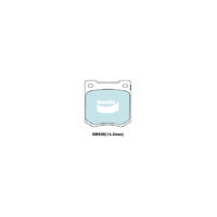 Bendix General CT Brake Pad Set Front for Cortina 62-70 (DB535GCT)