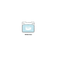 Bendix General CT Brake Pad Set for 240 74-93/260 74-82 (DB538GCT)