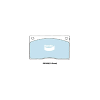 Bendix General CT Brake Pad Set Front for XJ 69-92/DB7 94-03 (DB585GCT)
